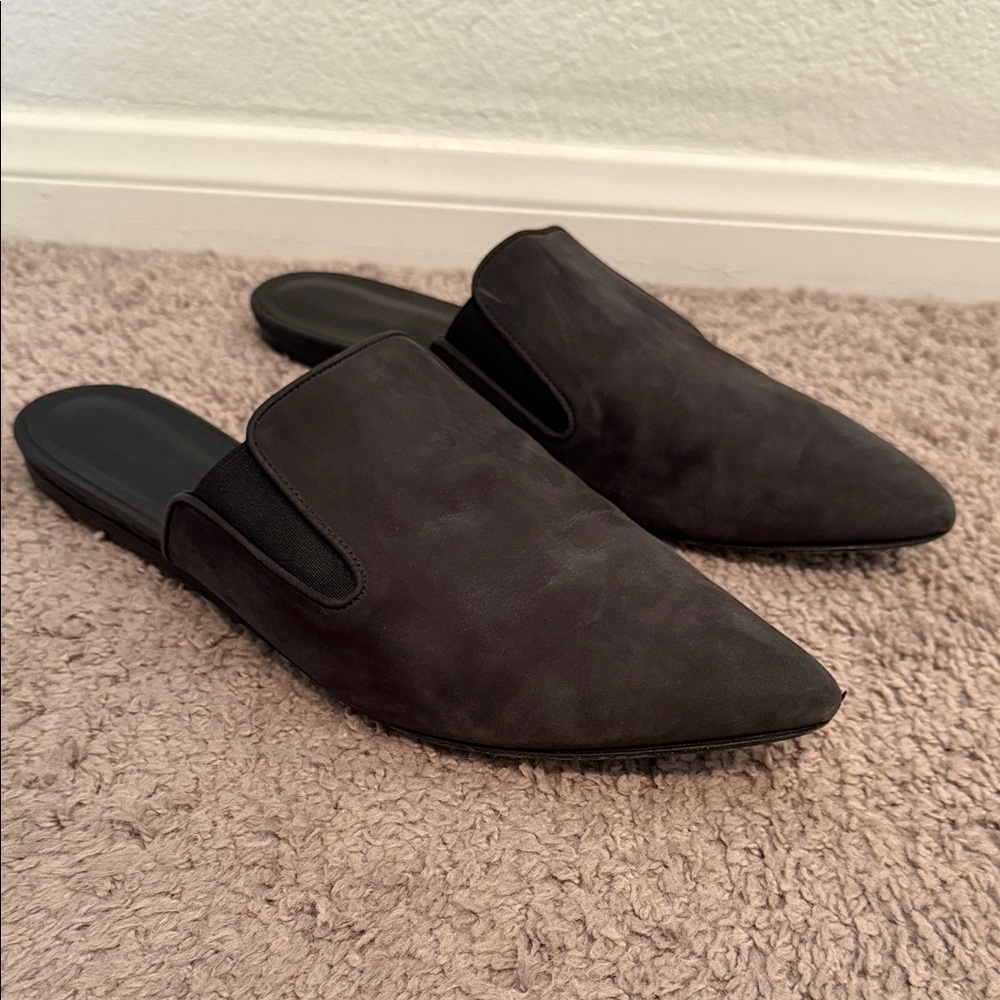 Jenni Kayne Black Suede Mules